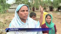 Au Pakistan, des villages traversés par des torrents de boue