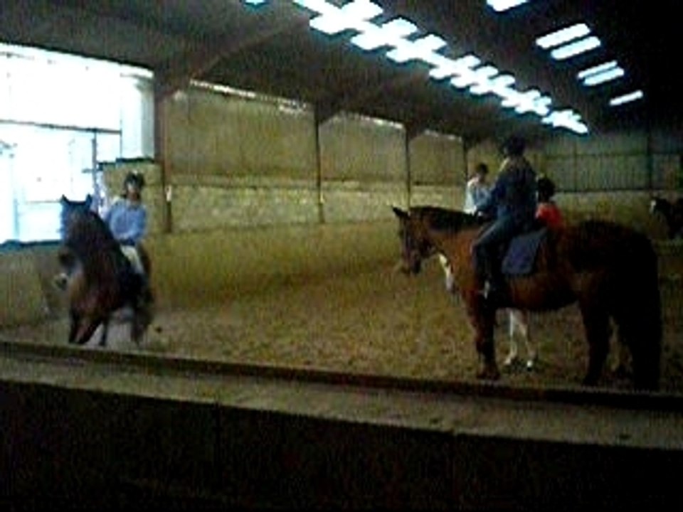 Moi en obstacle avec Izno !