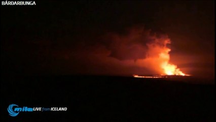 Amazing Lava video from Bardarbunga Volcano in Iceland