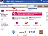 L'accès au catalogue de la Bibliothèque et à son compte lecteur