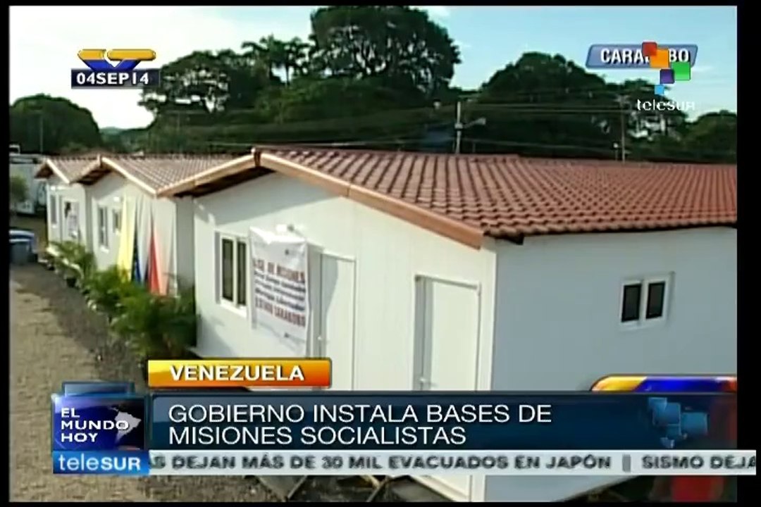 Nicolás Maduro inaugura bases de misiones socialistas