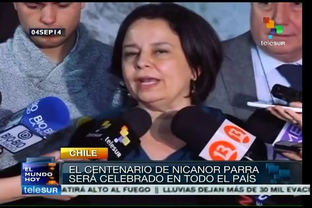 Homenaje de Chile a Nicanor Parra en su centenario