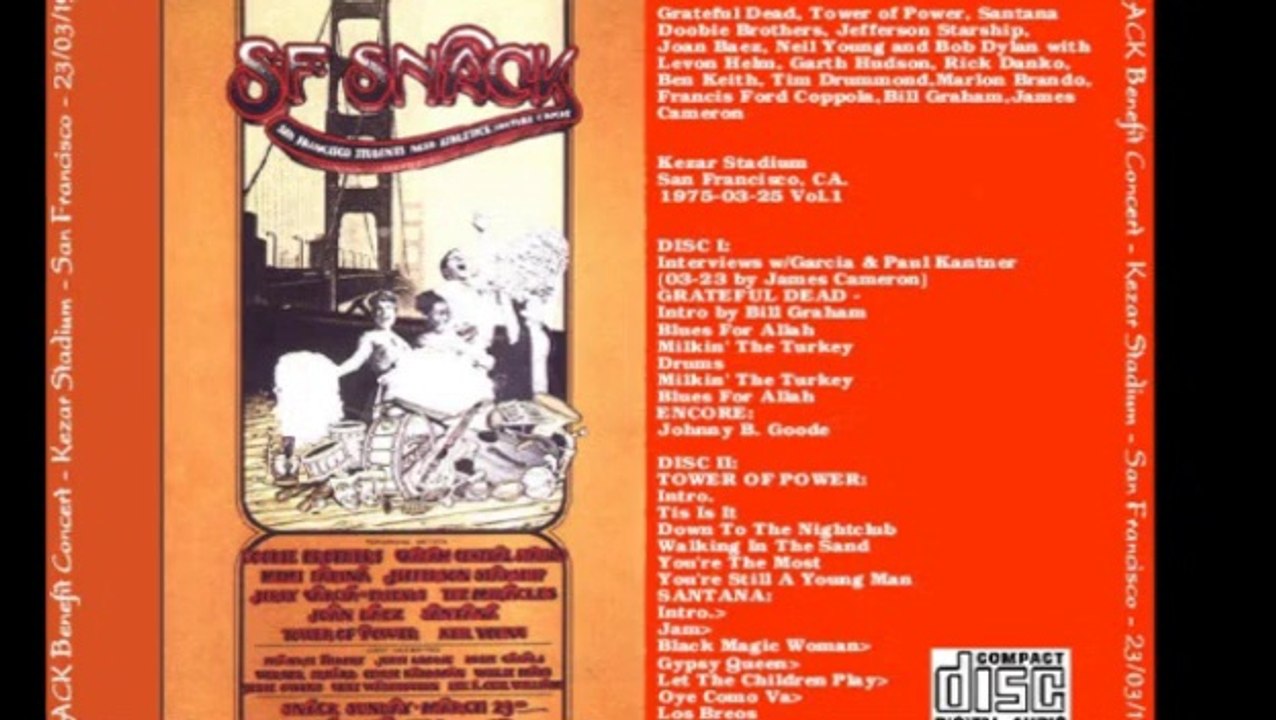 Grateful Dead "Stronger Than Dirt Or Milkin' The Turkey"1975 Live
