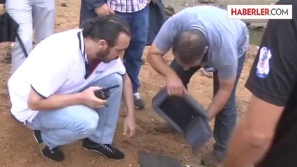 Çaldıkları çelik kasayı baraja attılar