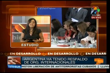 Argentinos debatirán la semana entrante Ley de pago soberano