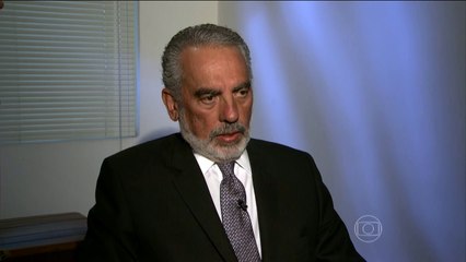 José Maria Eymael é entrevistado no Jornal da Globo