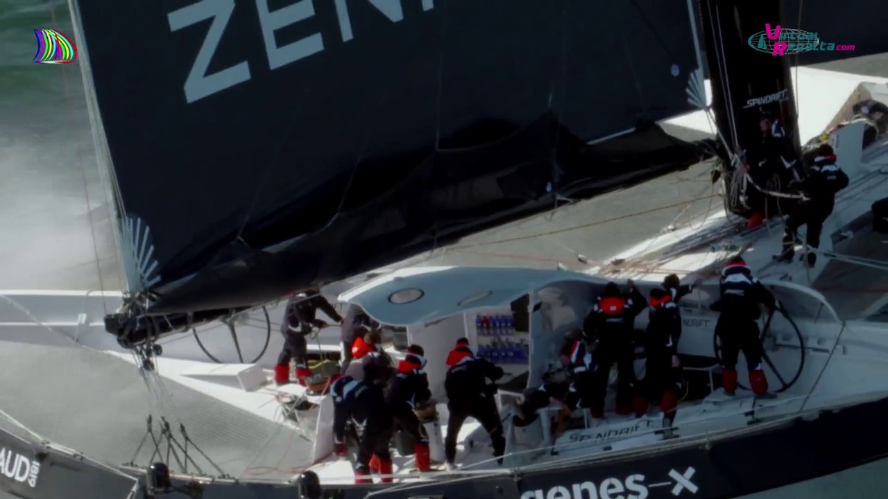 "Je vais peut être me mettre à Virtual Regatta" .. dixit Yann Guichard - Skipper de Spindrift2