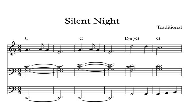 Silent Night: DIGITAL SHEET MUSIC Piano Organ & Keyboard Book 1