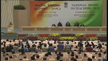 President conferring the National Awards to teachers on Teachers Day - HQ - pt2