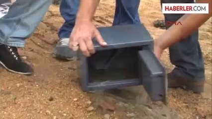 Çalınan Para Kasası Barajdan Çıkarıldı