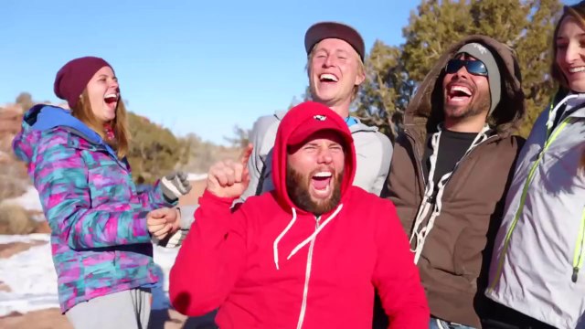 World's Most Insane Rope Swing Ever!!! - Canyon Cliff Jump