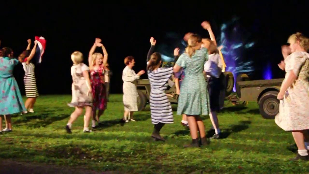 Saint-Laurent-Blangy : son et lumière, répétition