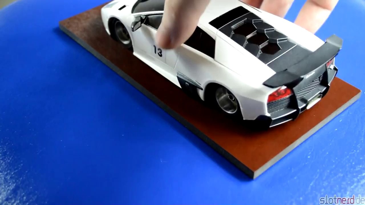 Richtplatte oder Montageplatte für Slotcars