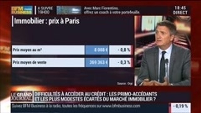 Bernard Cadeau, président du réseau immobilier ORPI, dans Le Grand Journal - 05/09 2/2