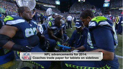 NFL advancements: tablets introduced to sidelines