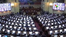 Colombian Senate debates politicians' paramilitary links