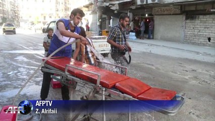 Syrie: raids sur une station de taxis à Alep, au moins 10 morts