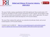 Global and China PV Inverter Industry Trends & Analysis 2019