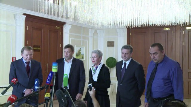 Ukraine, rebels agree to ceasefire at Minsk talks