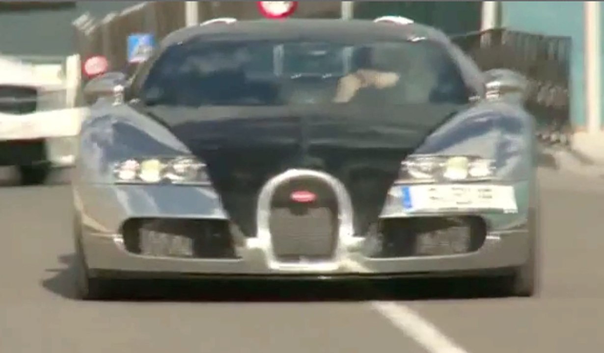 Karim Benzema rides the fastest car in the world