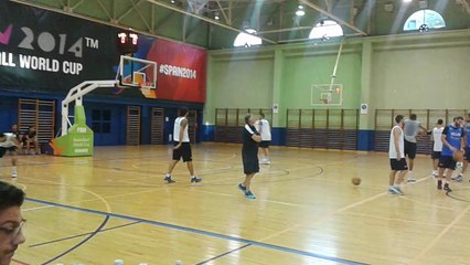 Bίντεο από την προπόνηση