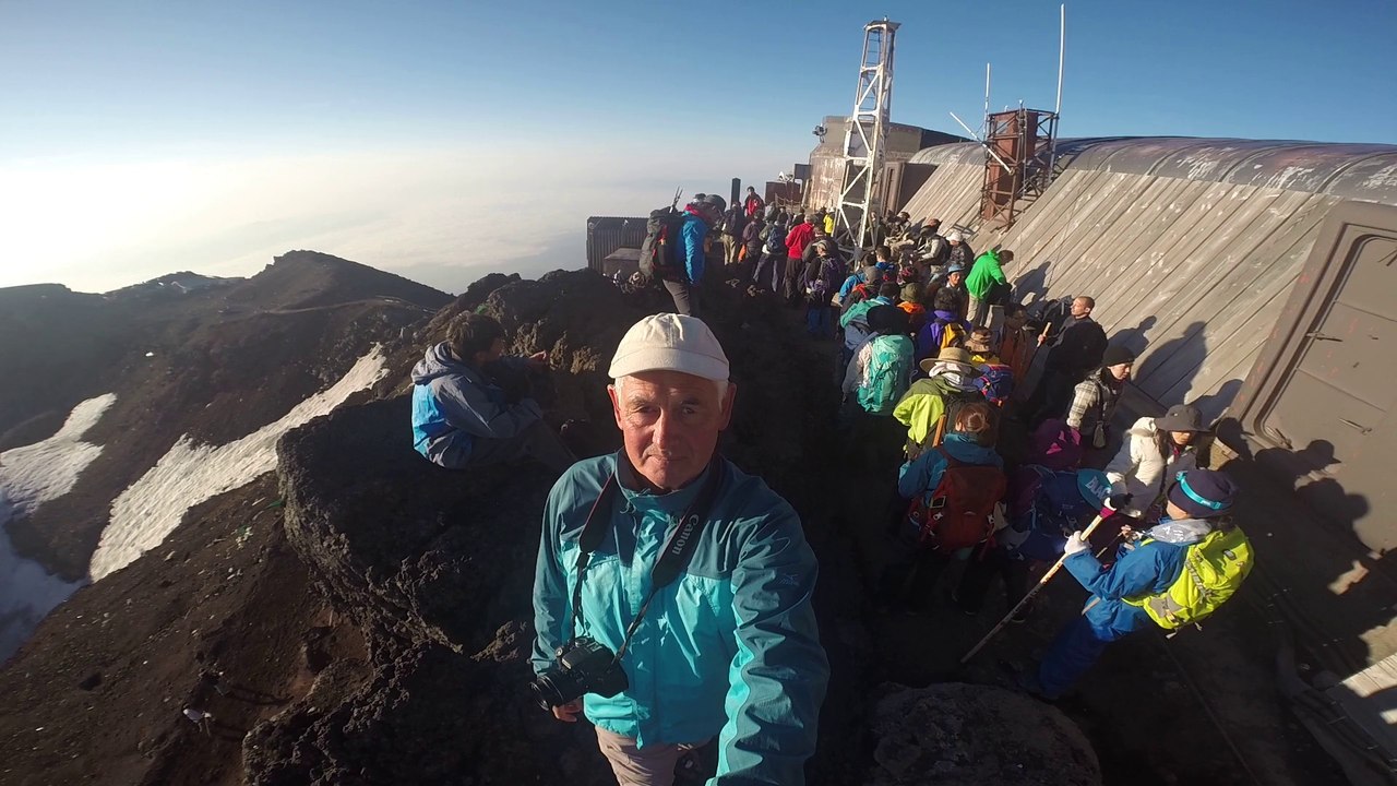 Summit of Fujisan... Japan. 3776 m