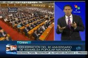 Celebra China 60 aniversario de la Asamblea Popular Nacional