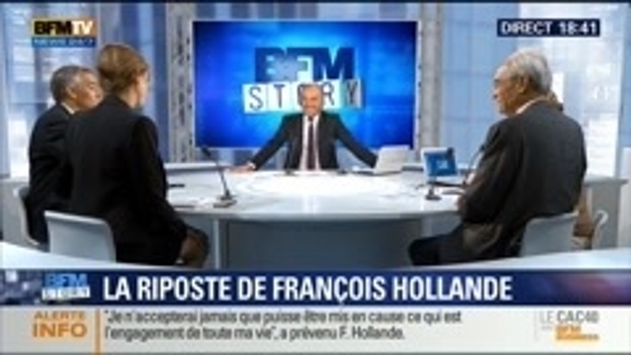 BFM Story: Semaine noire de François Hollande: le chef de l'État a-t-il apporté la bonne réponse ? - 05/09