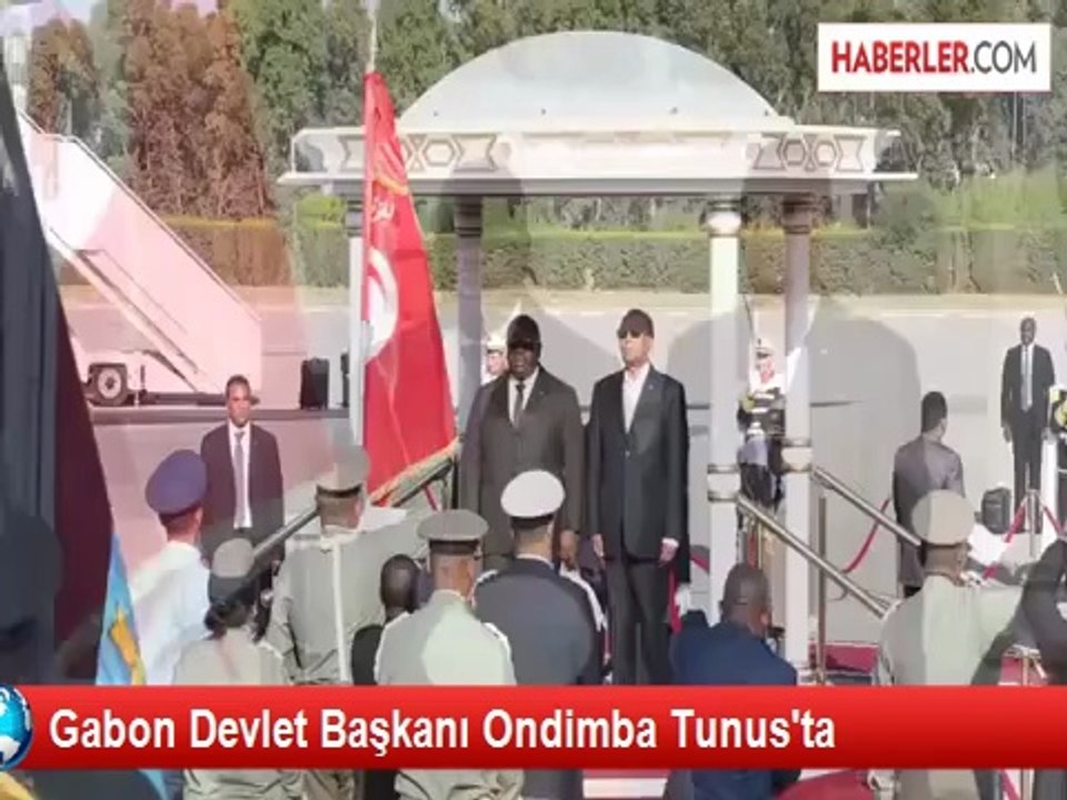 Gabon Devlet Başkanı Ondimba Tunus'ta