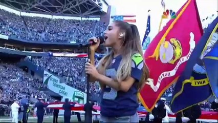 Ariana Grande Kicks Off The NFL Season