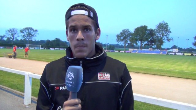 CAEN-EAG (1-0) La réaction de Dorian Lévêque