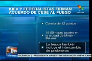 En qué consiste el acuerdo de cese al fuego en el este ucraniano