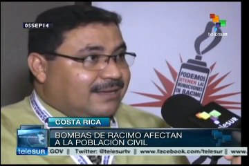 Centroamérica se declaró libre de bombas de racimo