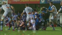 Montpellier-Castres: Essai Kelian Galletier (MON) - J4 - Saison 2014-2015