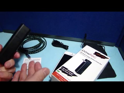 Pawtec 2-IN-1 USB Wall Charger 3000mAh Battery Power Bar External Power Bank Review