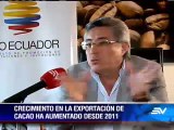 Aumentan exportaciones de cacao, café y chocolate ecuatoriano a Europa y Asia