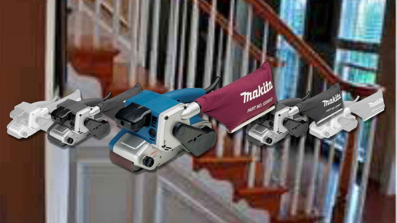 Makita 9903 8.8Amp 3-Inch-by-21-Inch Variable Speed Belt Sander with Cloth Dust Bag|Makita Tool 9903