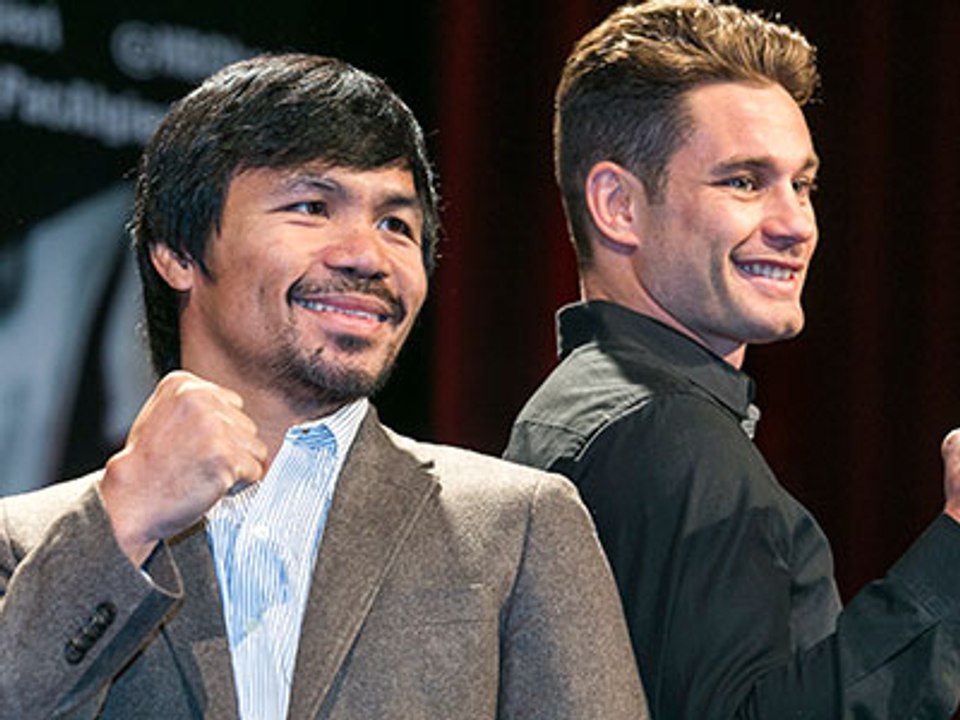Pacquiao, Algieri talk about upcoming fight
