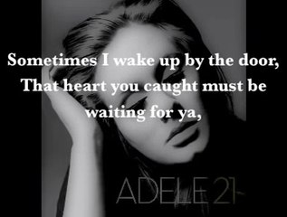 Adele - Set Fire to the Rain Lyrics