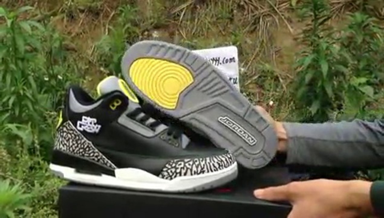 Super Perfect Air Jordan 3 Oregon Duck AAA Review From www.kicksgrid1.ru
