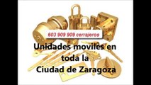 Cerrajeros Zaragoza 603 909 909