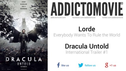 Dracula Untold - International Trailer #1 Music #1 (Lorde - Everybody Wants To Rule The World)