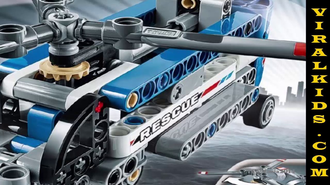 LEGO Technic Twin-rotor Rescue Helicopter 42020 -  Toys Review