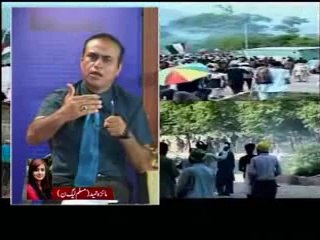 Azadi inqilab march with saghir ramay (31-8-2014)part1