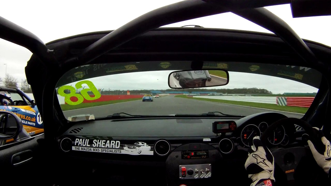 2014 BRSCC Mazda MX5 SuperCup Silverstone Race
