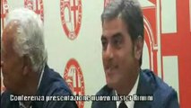 Conferenza presentazione nuovomister Rimini calcio