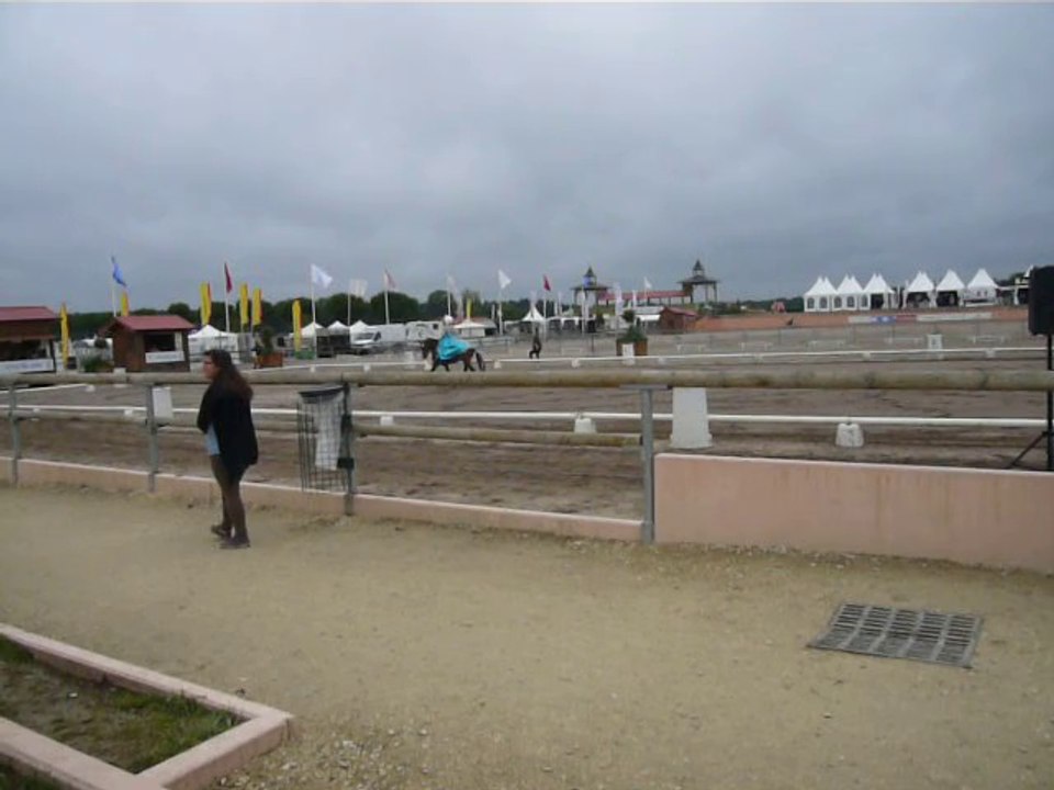 RLM Lamotte Sim & Gwen Poney2D junior Vice championne de France