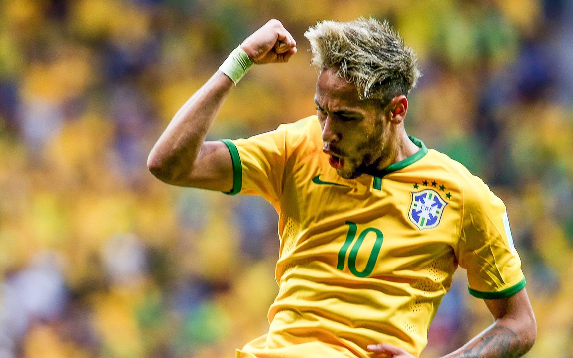 Le coup-franc de Neymar contre la Colombie