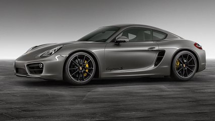 Porsche Exclusive Agate Grey Cayman S Unveiled !