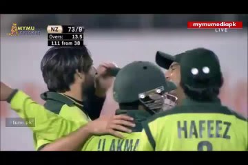 shahid AFRIDI  4WKT VS NZL 2011 TOUR HQ(MYMU MEDIA)